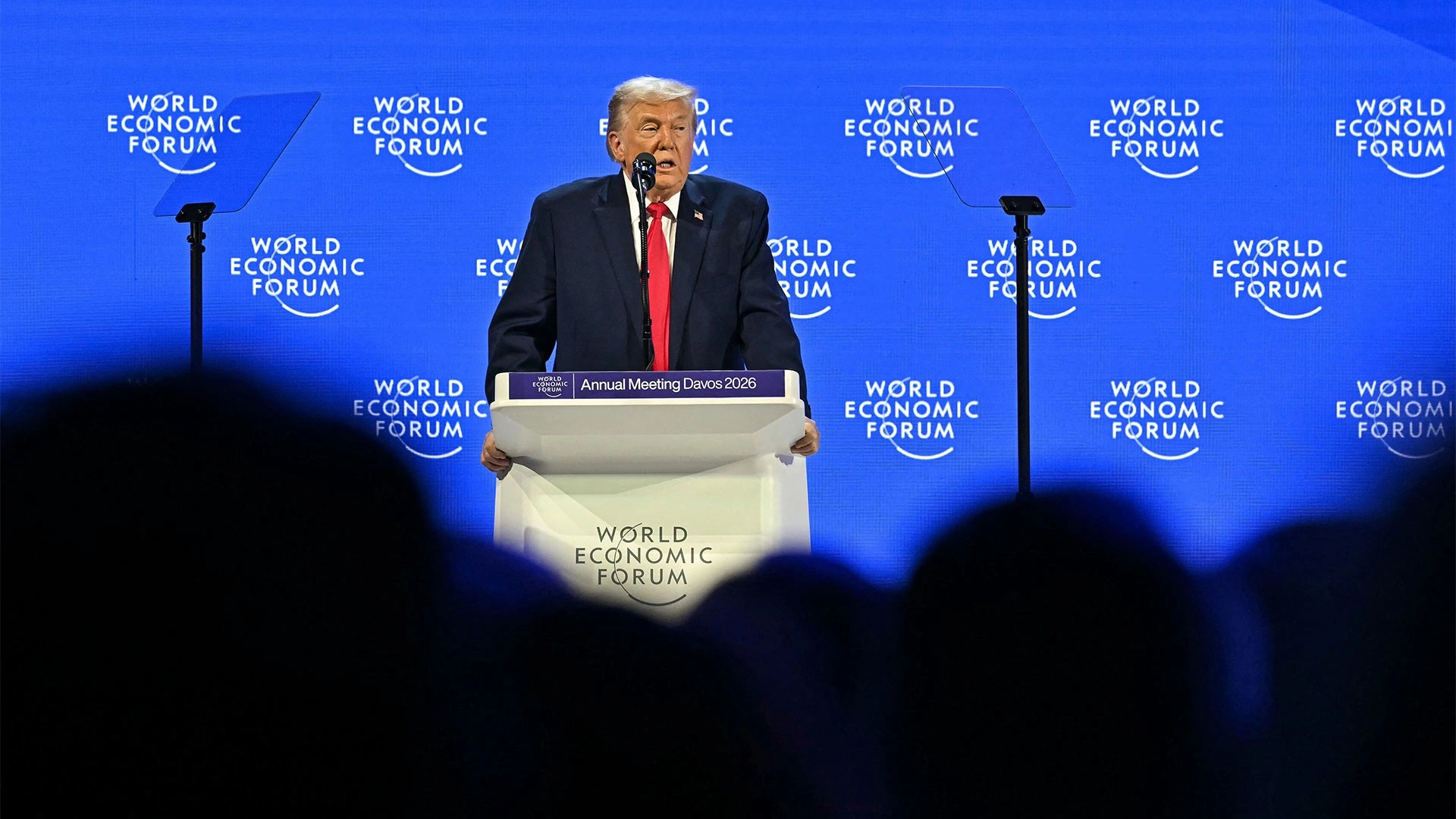 The line in Trump's Davos speech that stock markets cared most about