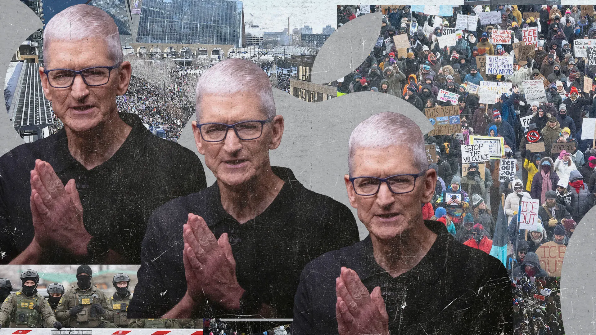 Tim Cook calls for deescalation but avoids criticizing Trump after Minneapolis death