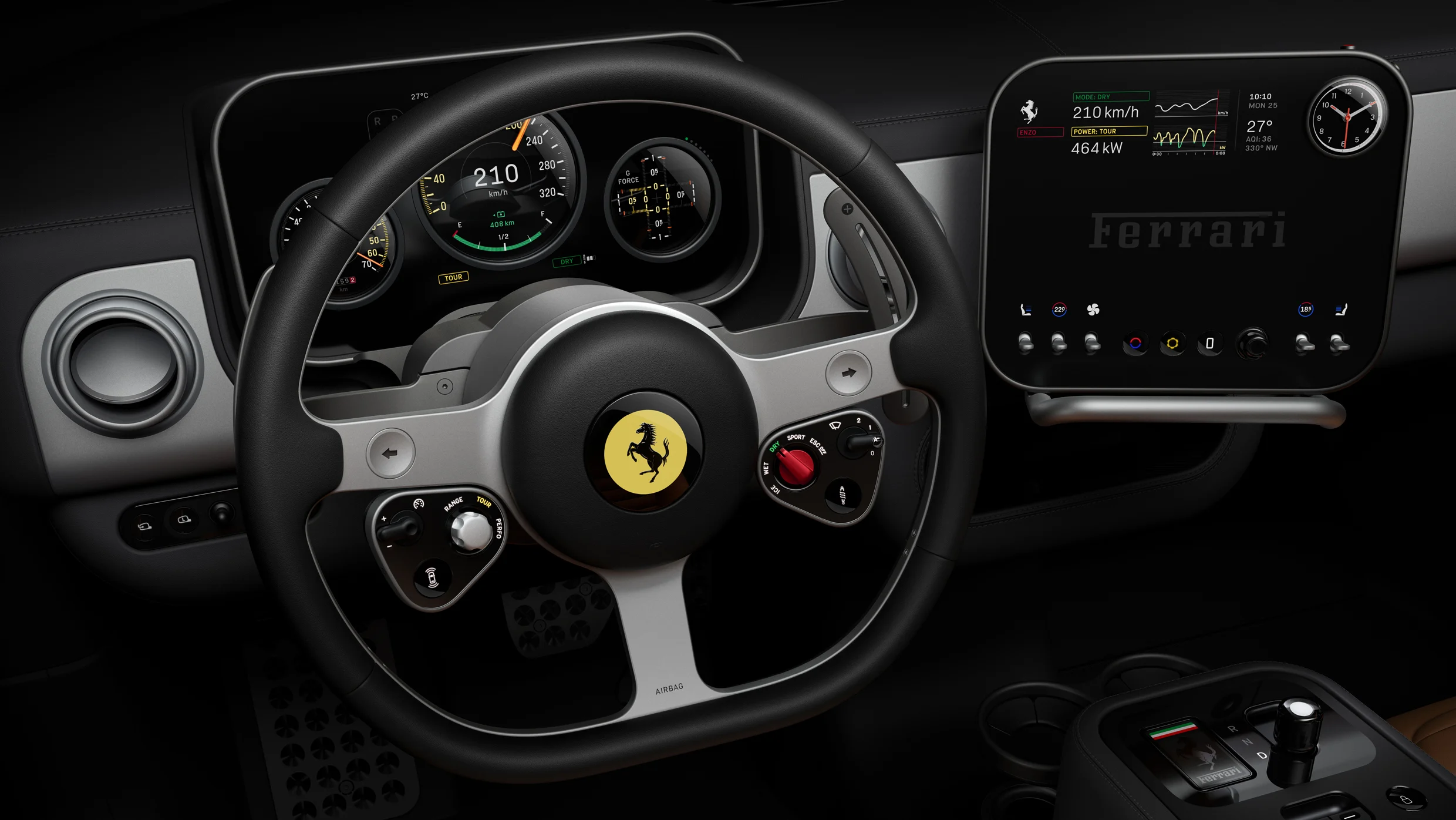 fastcompany.com - Mark Wilson - First look inside the Ferrari Luce: The closest thing to an 'Apple car' we will ever get