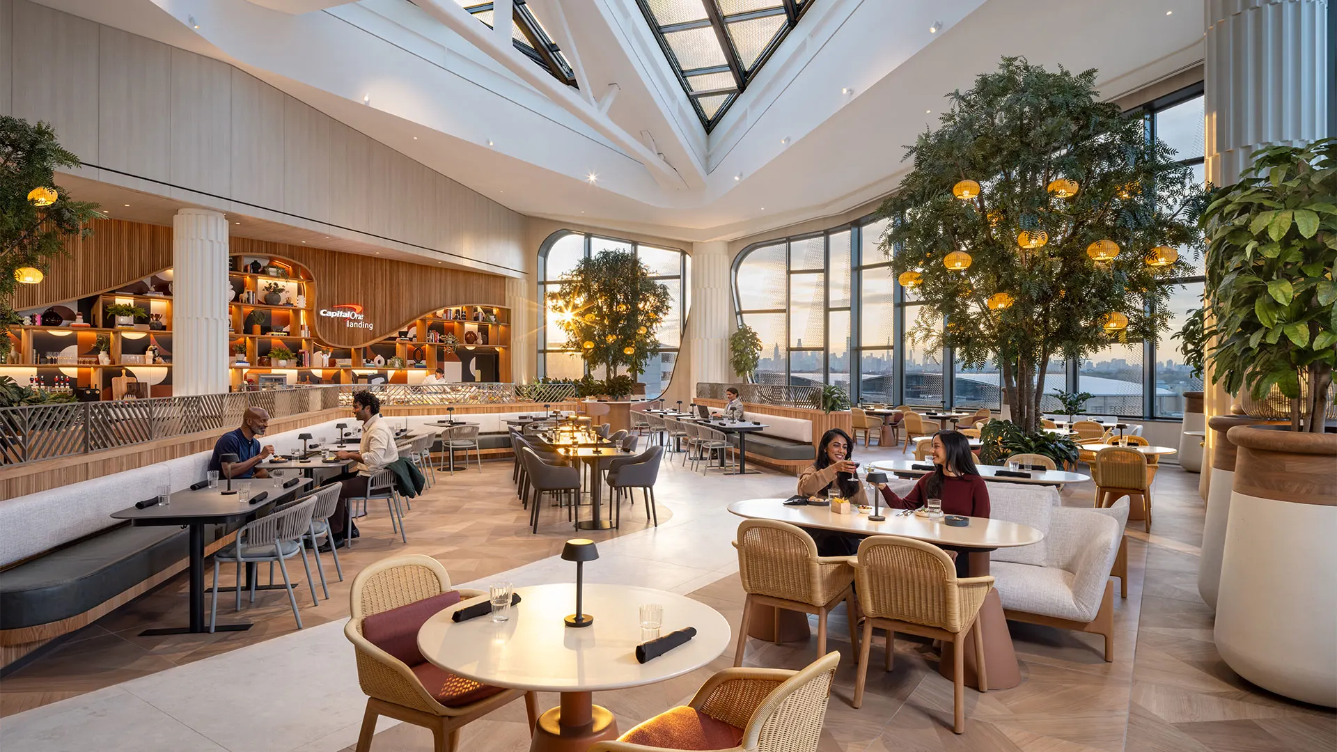 Capital One's giant LaGuardia Airport restaurant shows how credit card issuers are redefining travel perks