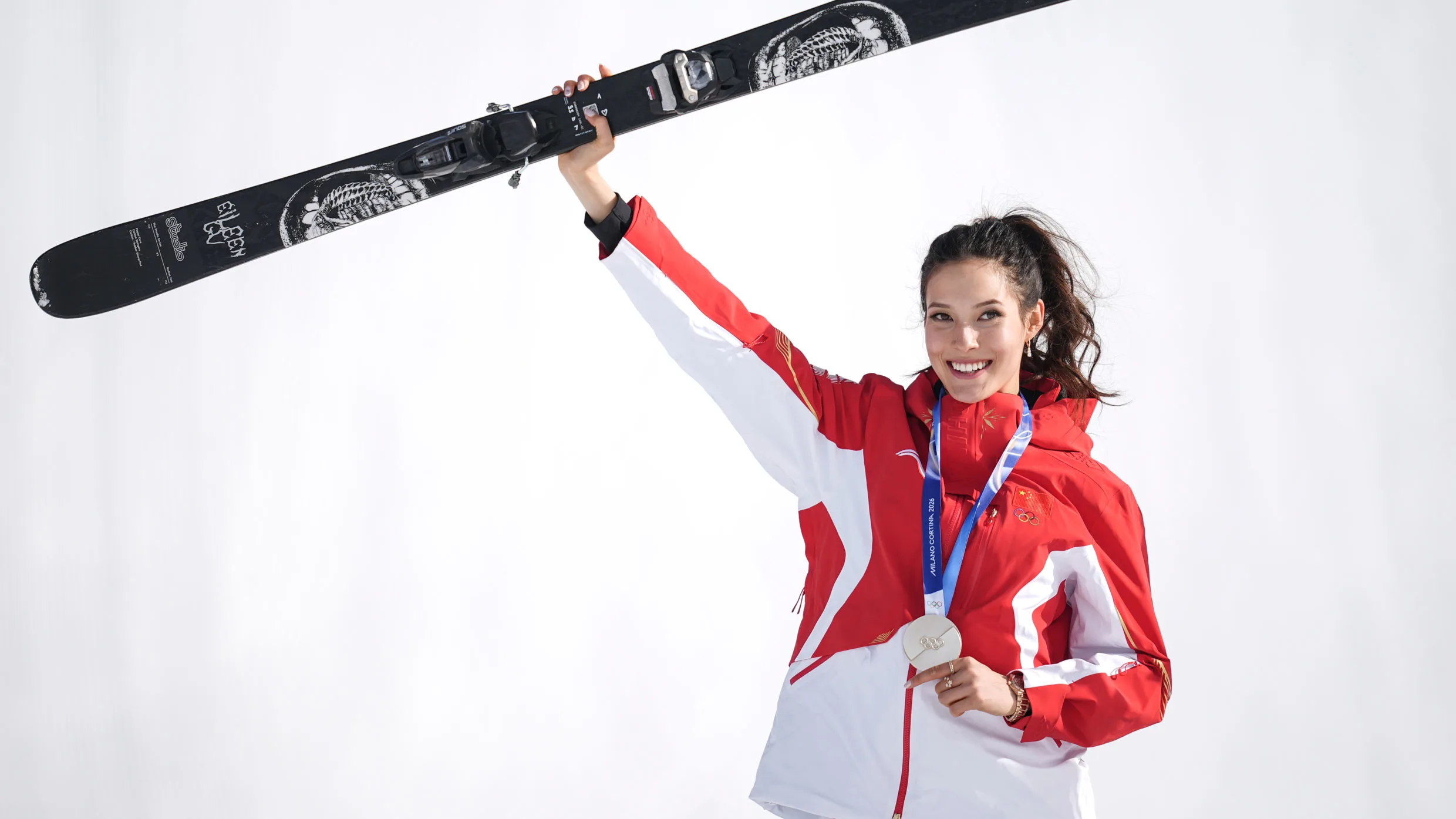 Eileen Gu, most-decorated female freestyle skier in Olympics history, shuts down reporter's 'ridiculous' question about her performance