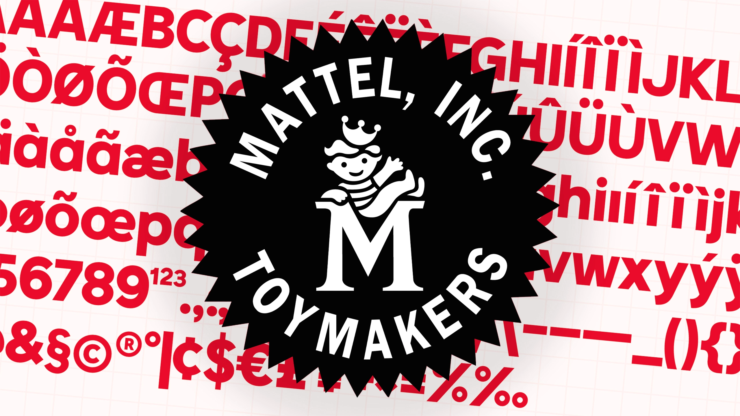 Mattel has a new custom font, and it's full of playful hidden details