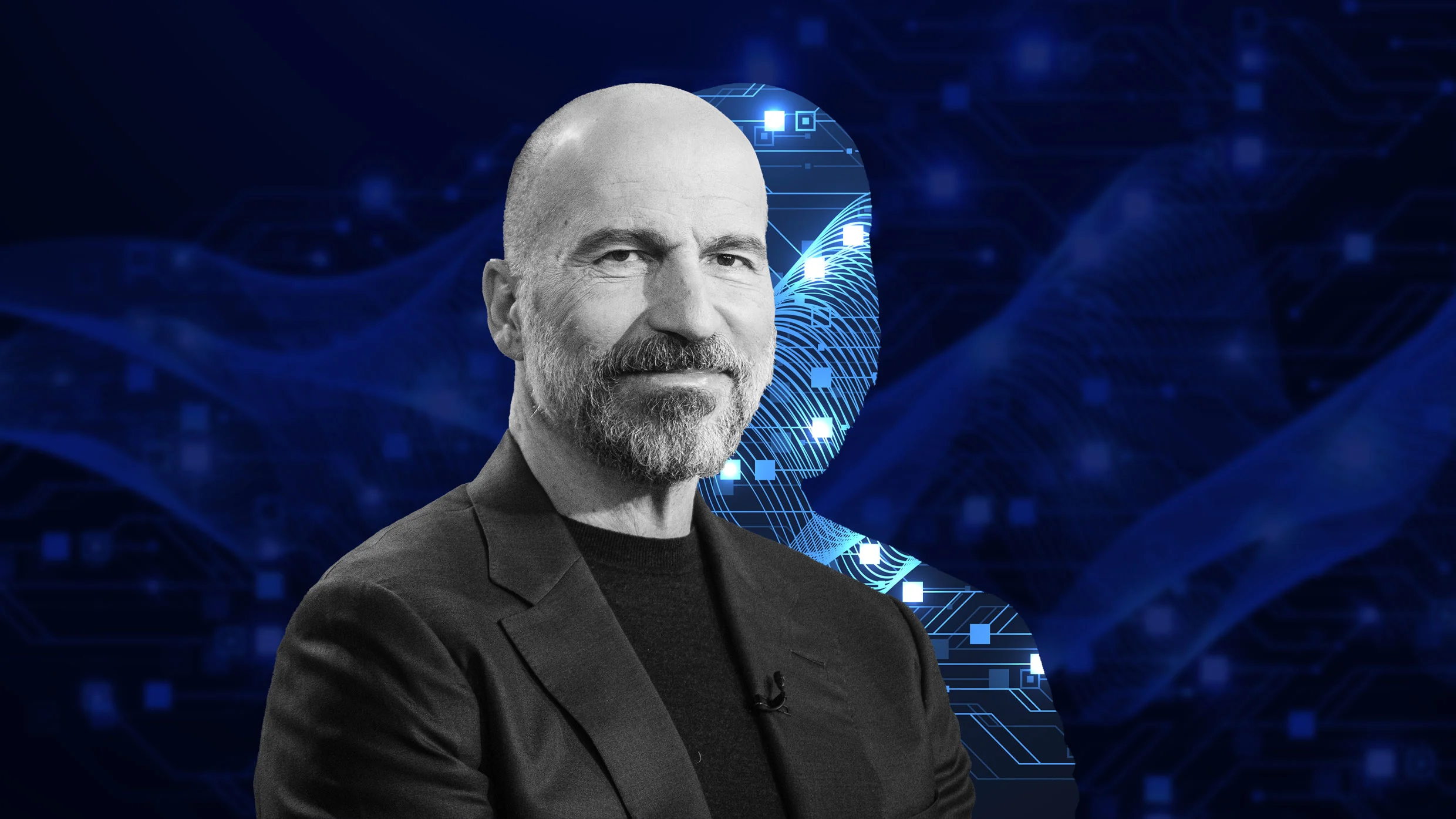 Uber CEO Dara Khosrowshahi has an AI clone