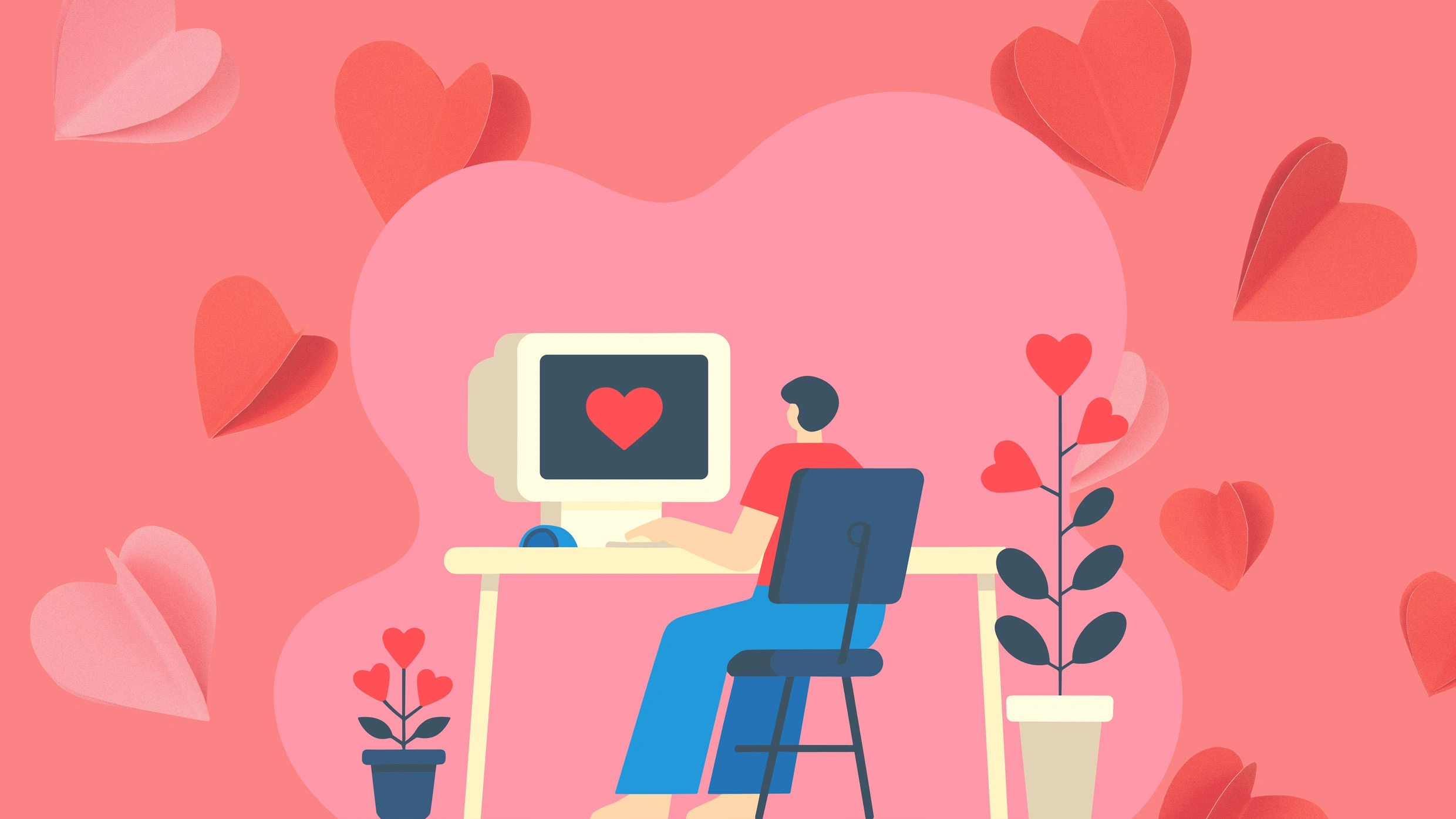 Should partnered people give their 'work spouse' a Valentine?
