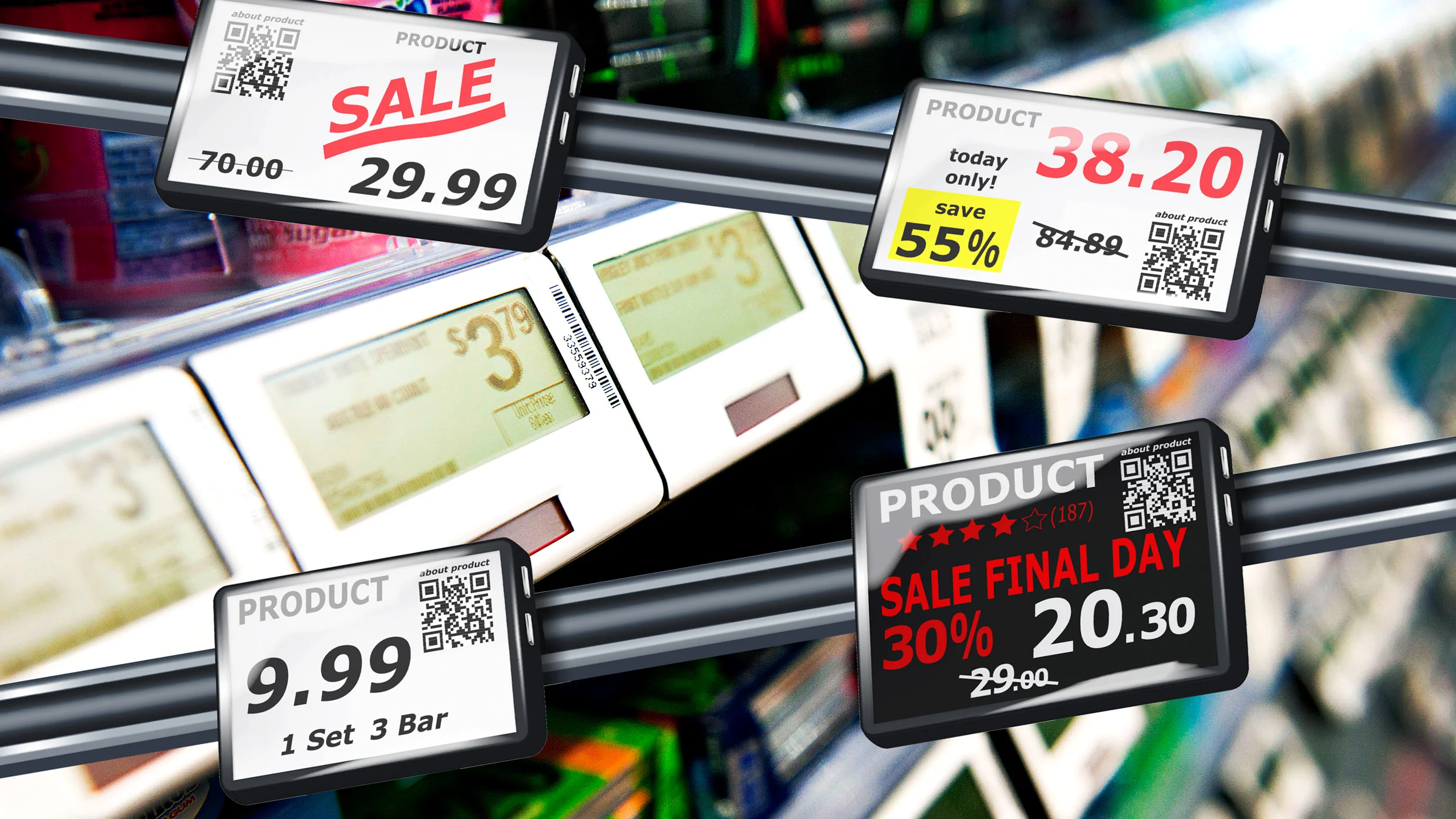 Electronic shelf labels mean grocery stores can now change their prices anytime they want, in seconds