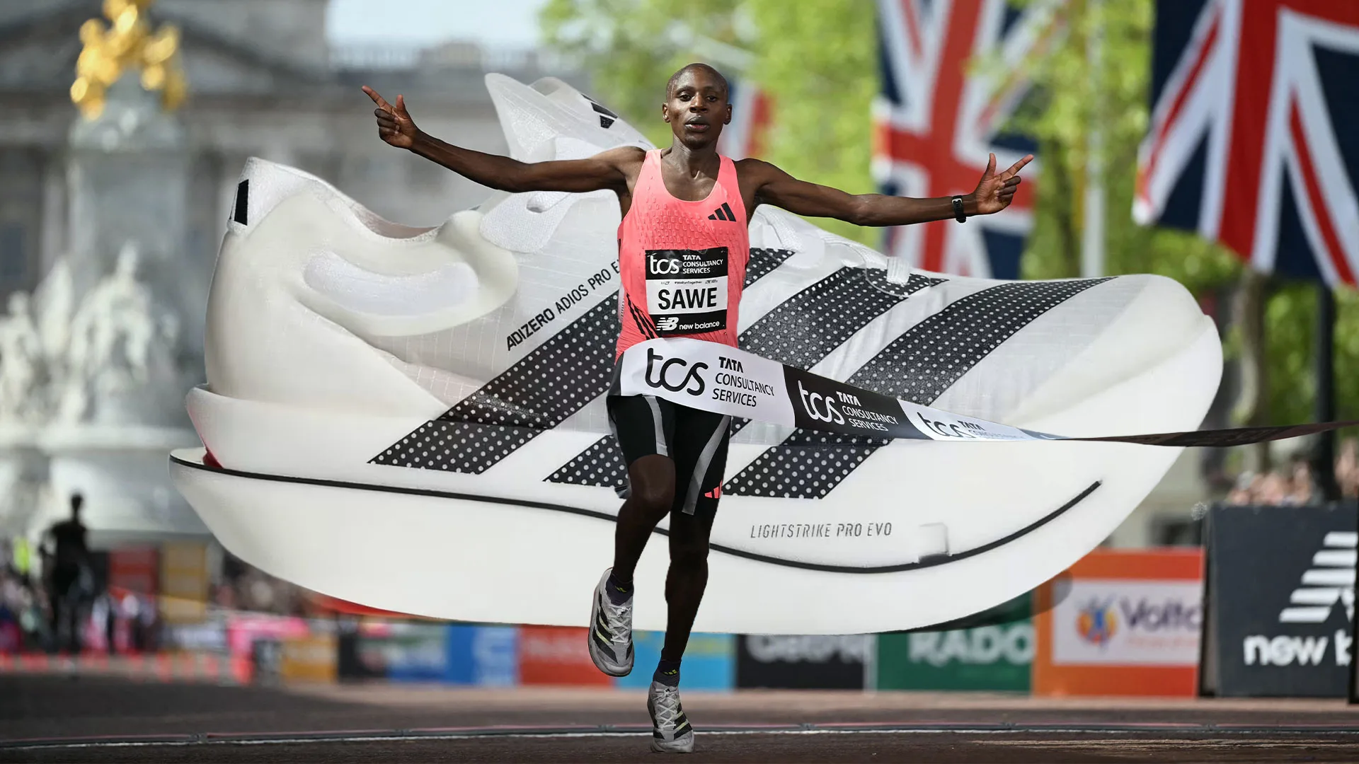 This Adidas shoe was the common thread between those world record-breaking London Marathon runners