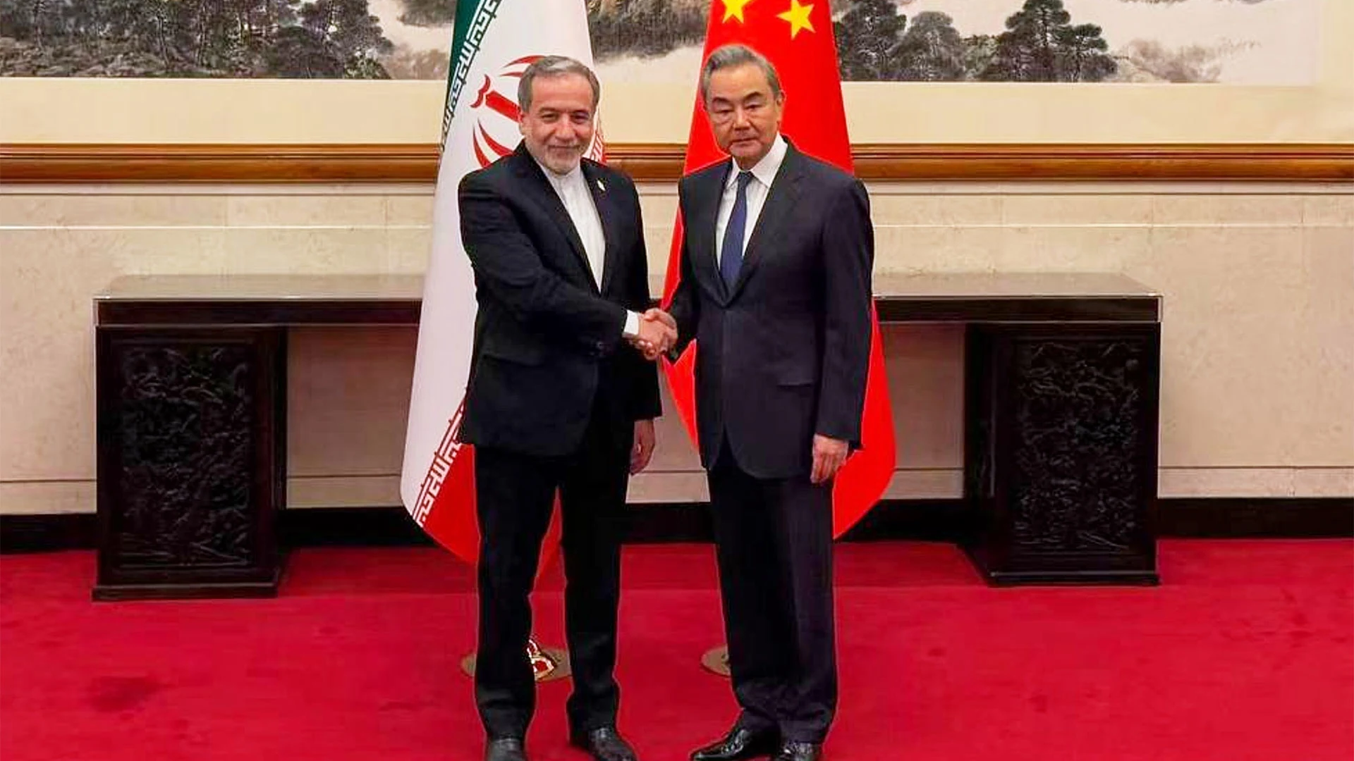 China, 'deeply distressed,' calls for an end to the U.S.-Iran war