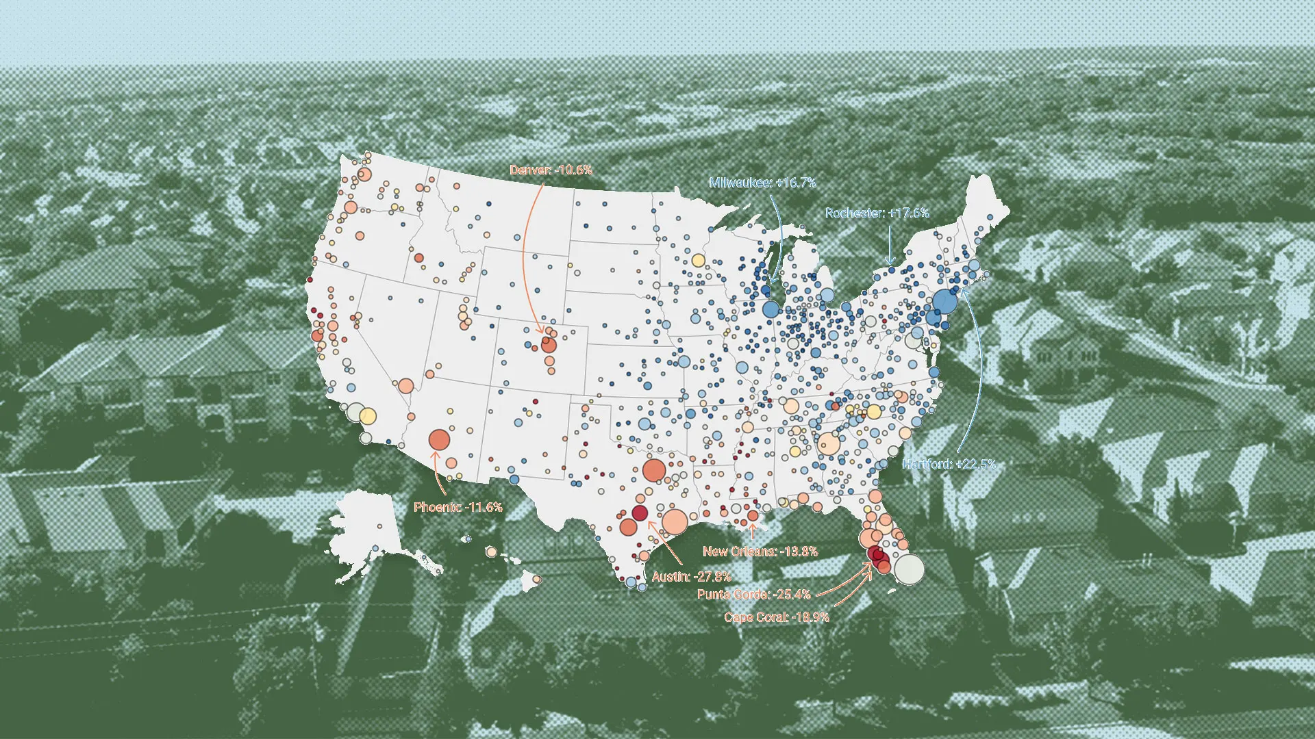fastcompany.com - Lance Lambert - 15 housing markets with the biggest home price declines since the pandemic boom ended