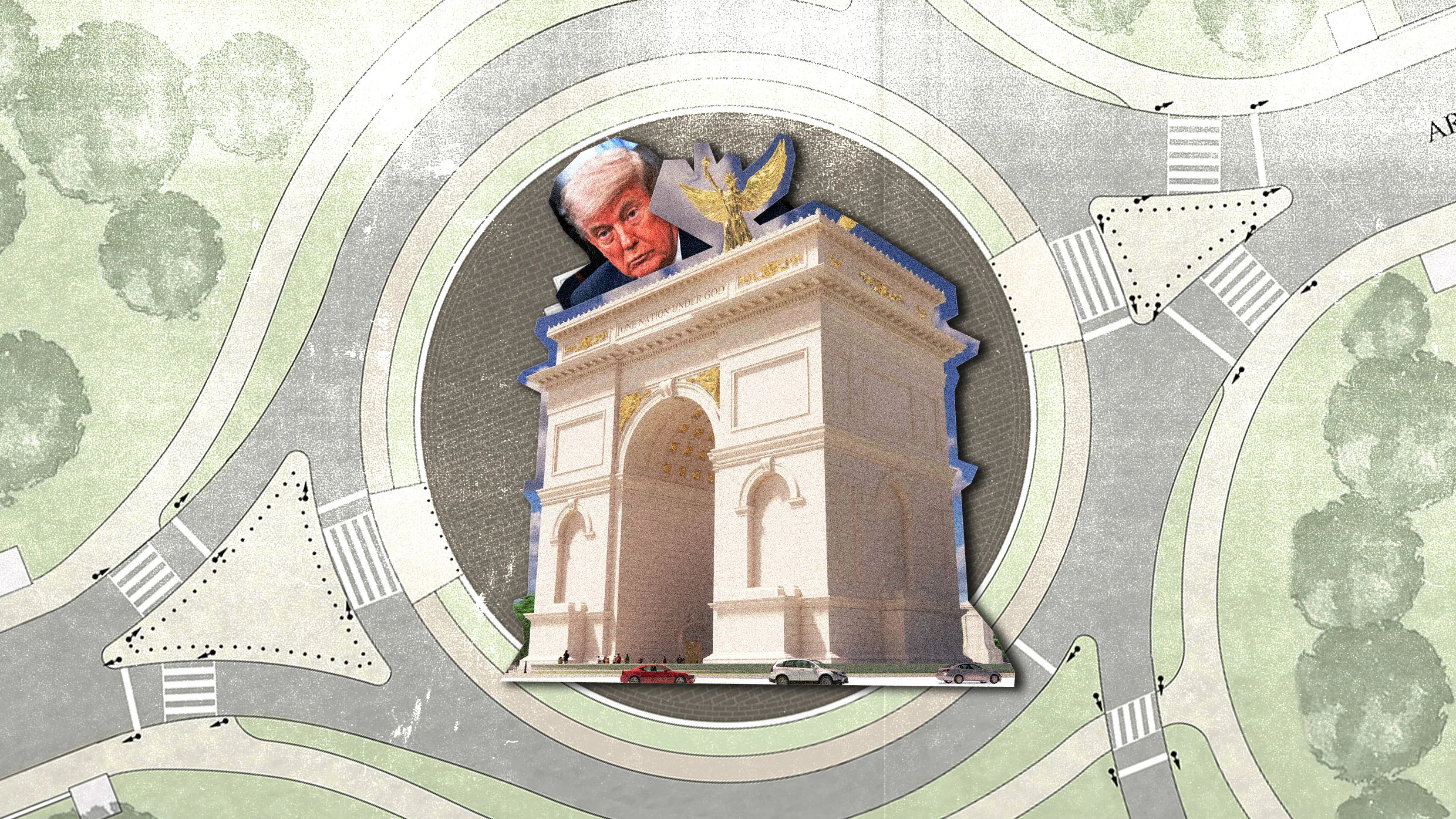 fastcompany.com - Nate Berg - Trump's arch now has elevators-and a $100 million price tag