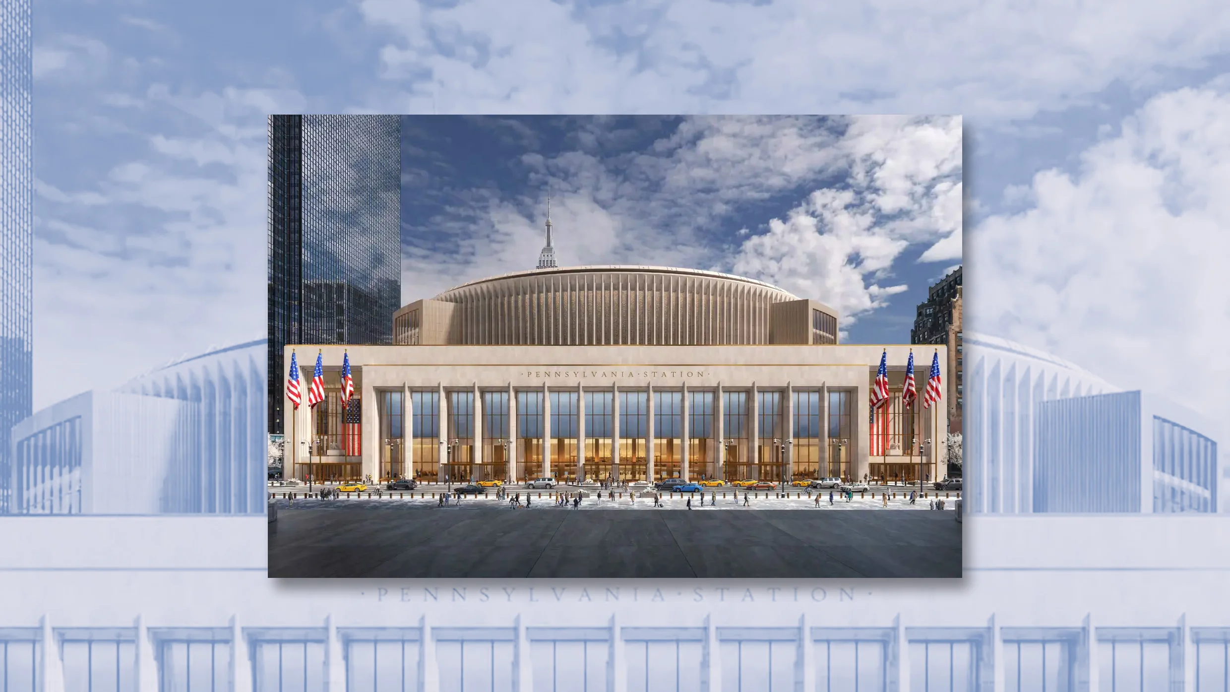 NYC's Penn Station is getting an $8 billion, Trump-approved glow up