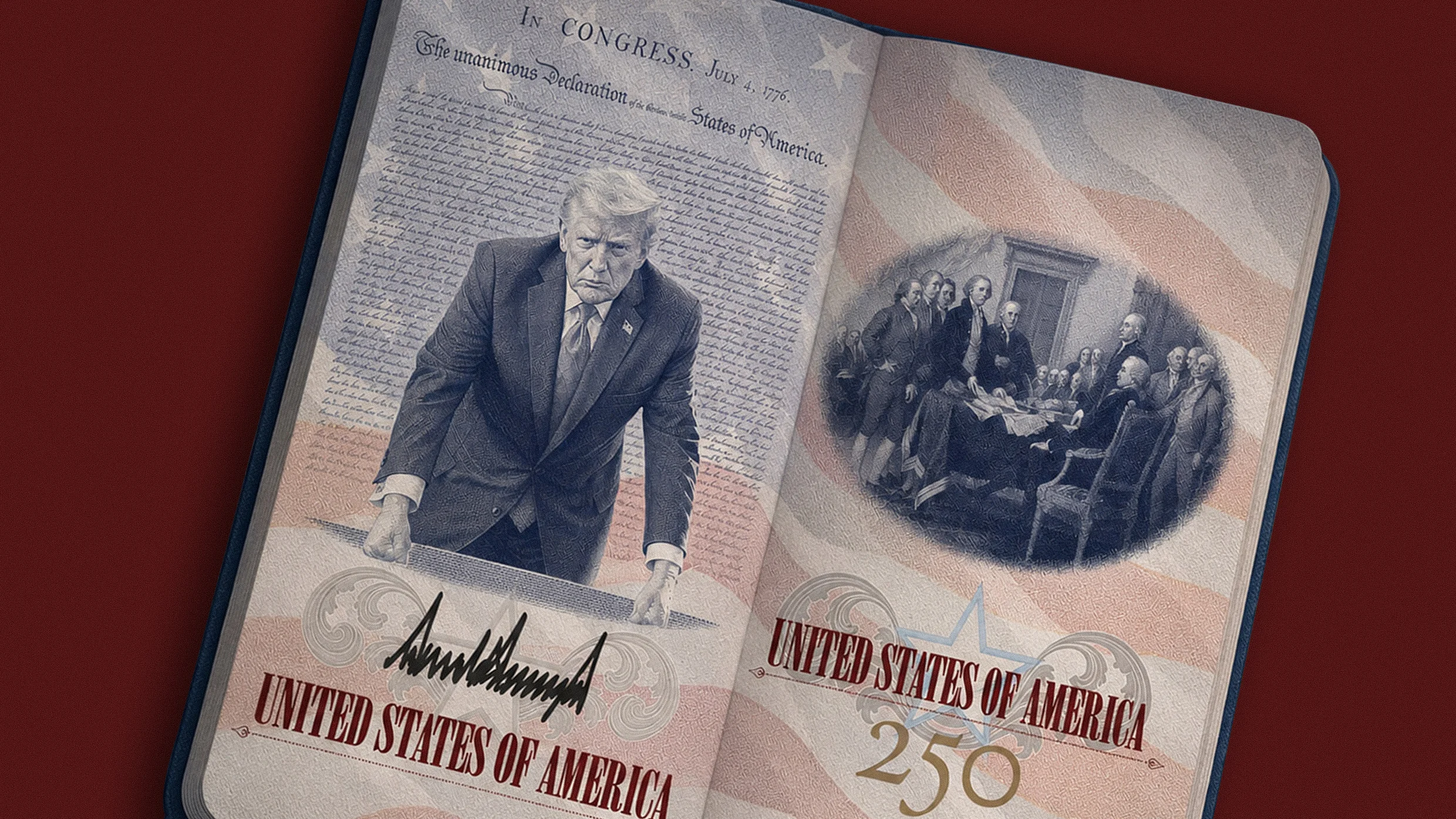 fastcompany.com - Hunter Schwarz - Trump's new passport design is a too-perfect metaphor