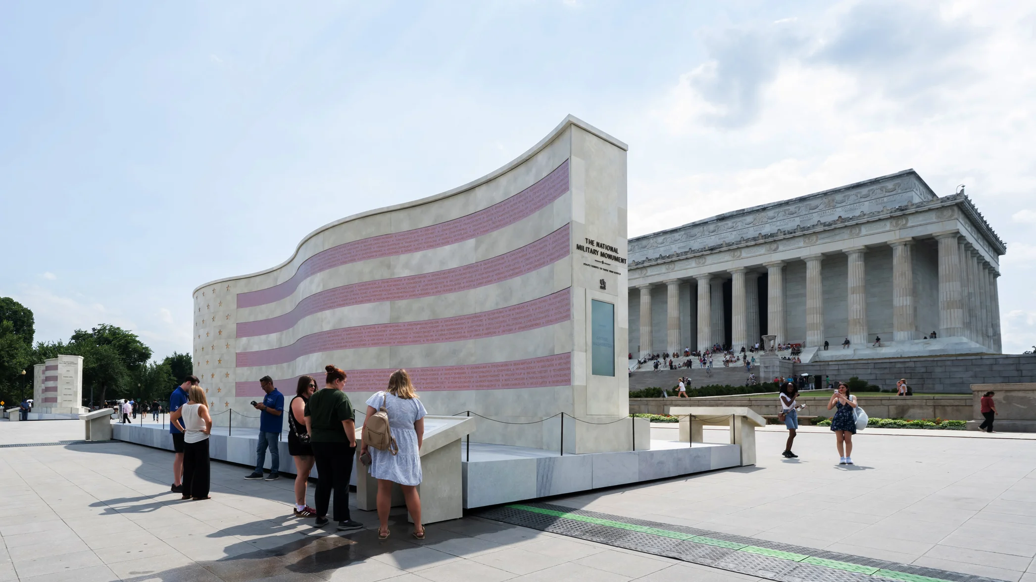 41 million names, 528 LED screens: This memorial recognizes every U.S. veteran from the Revolutionary War to today