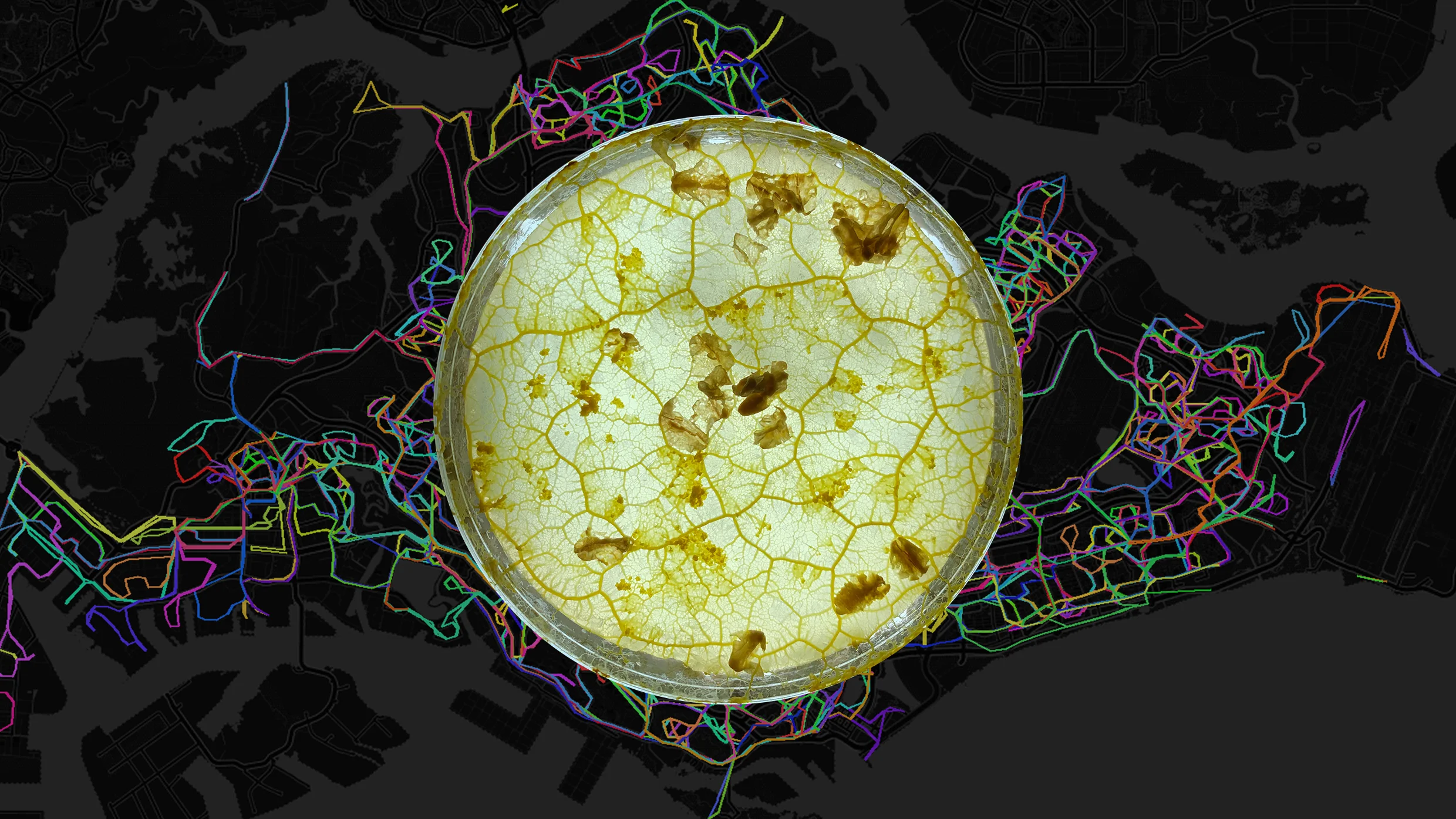 Forget AI training data. This startup learned from slime mold