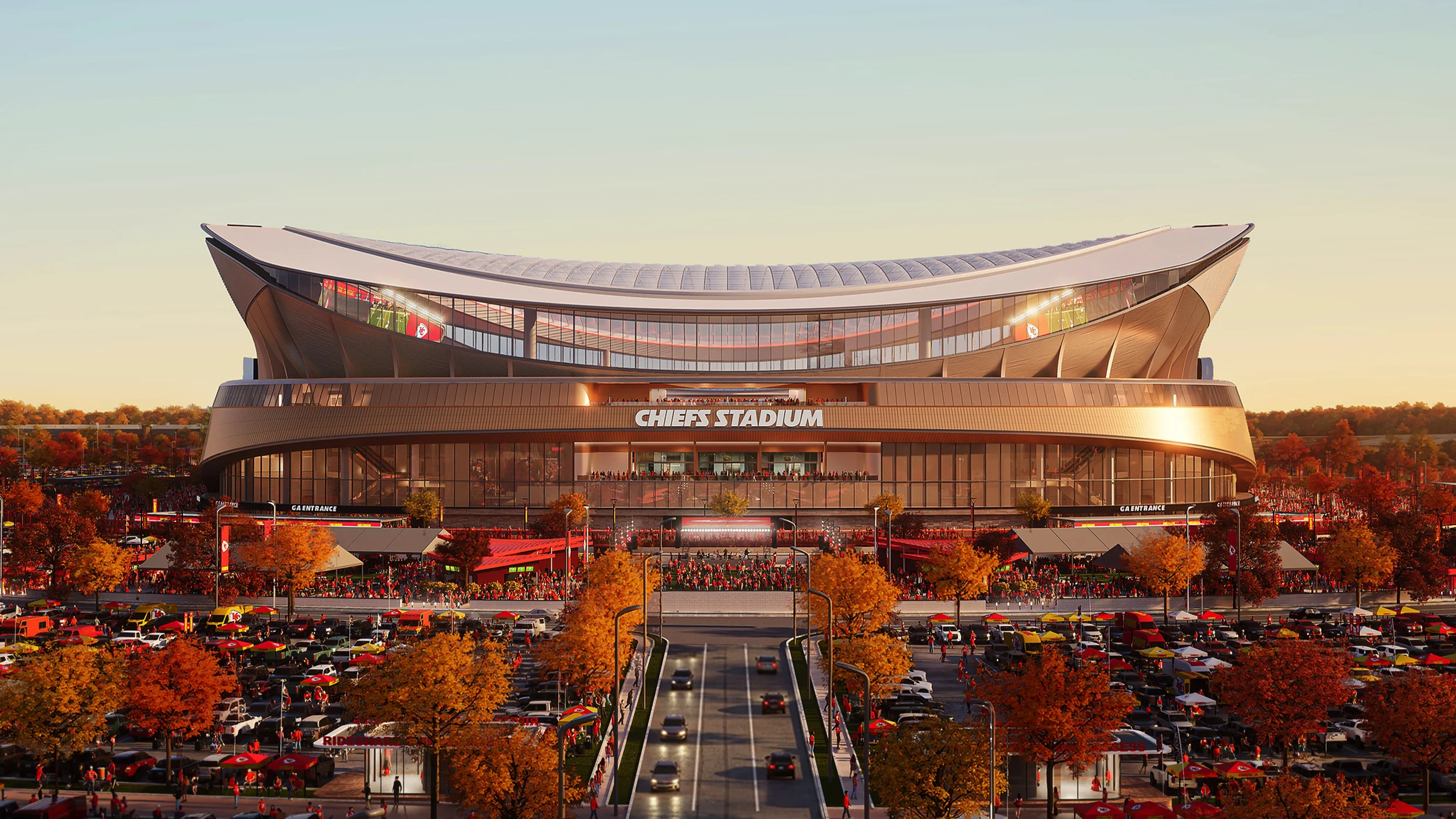 The architects behind planned Kansas City Chiefs stadium want it to be as noisy as possible