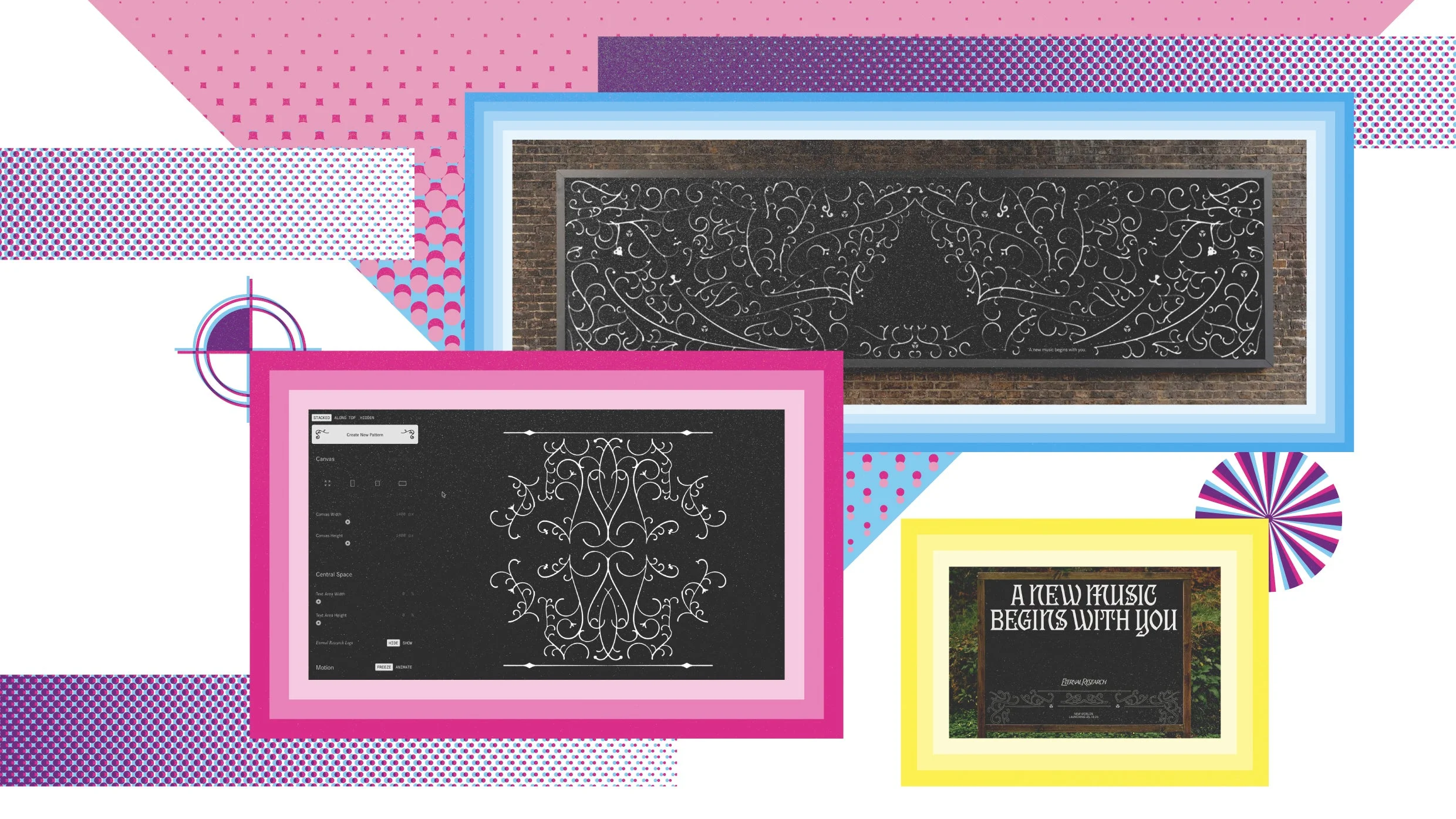 Victorian craft inspired this hypnotic brand identity - Fast Company