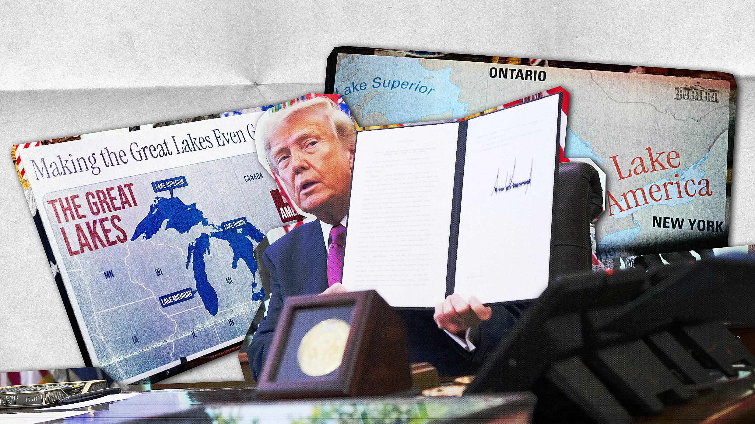 Trump's Lake America font underscores the new name's silliness