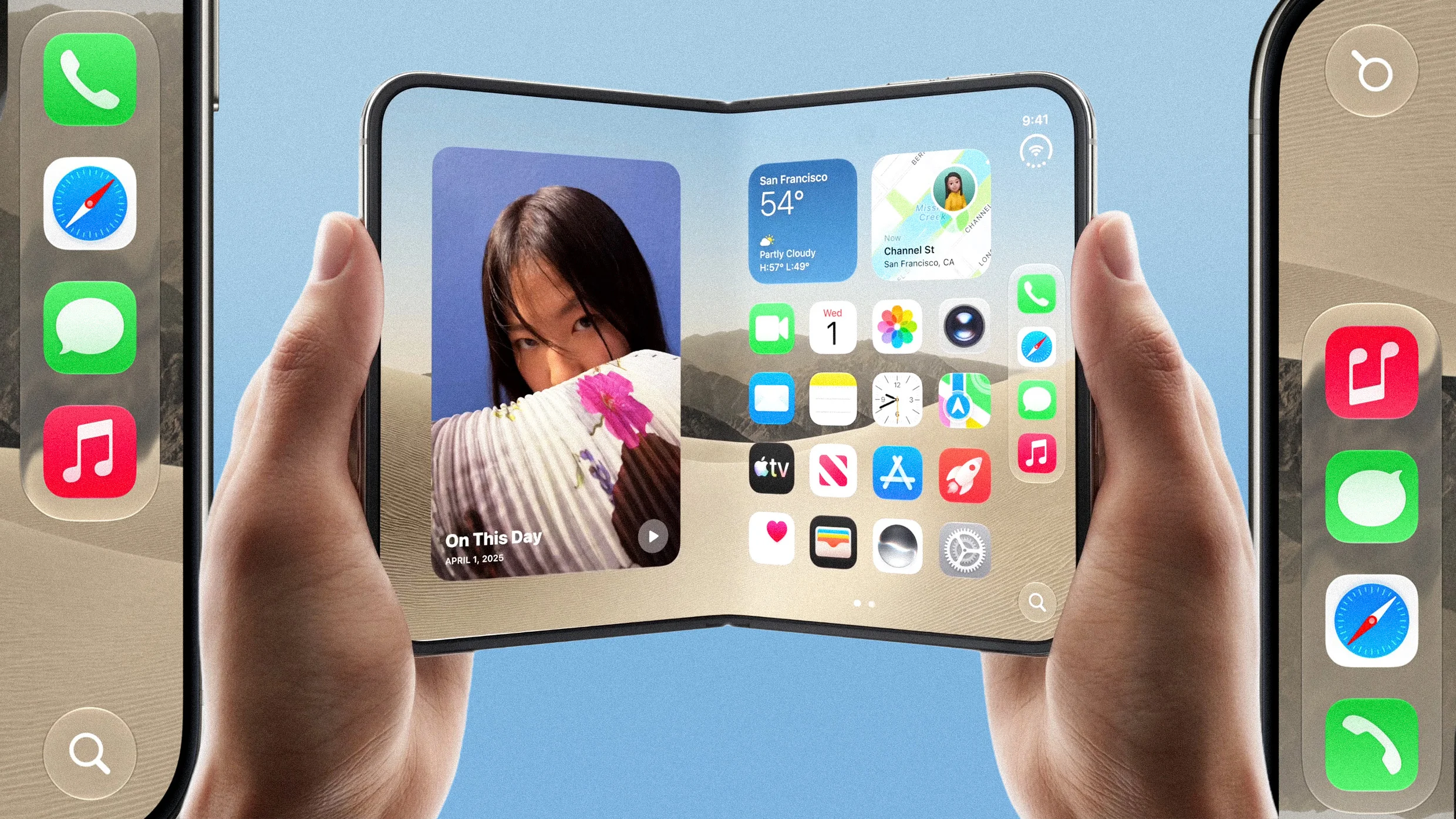 Apple's new iPhone Duo turns the interface on its head