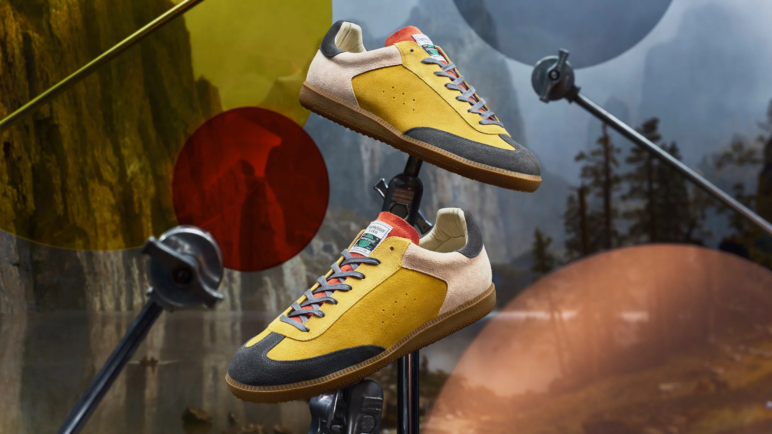 fastcompany.com - Hunter Schwarz - Stefan Sagmeister's new shoe designs are actually walking infographics