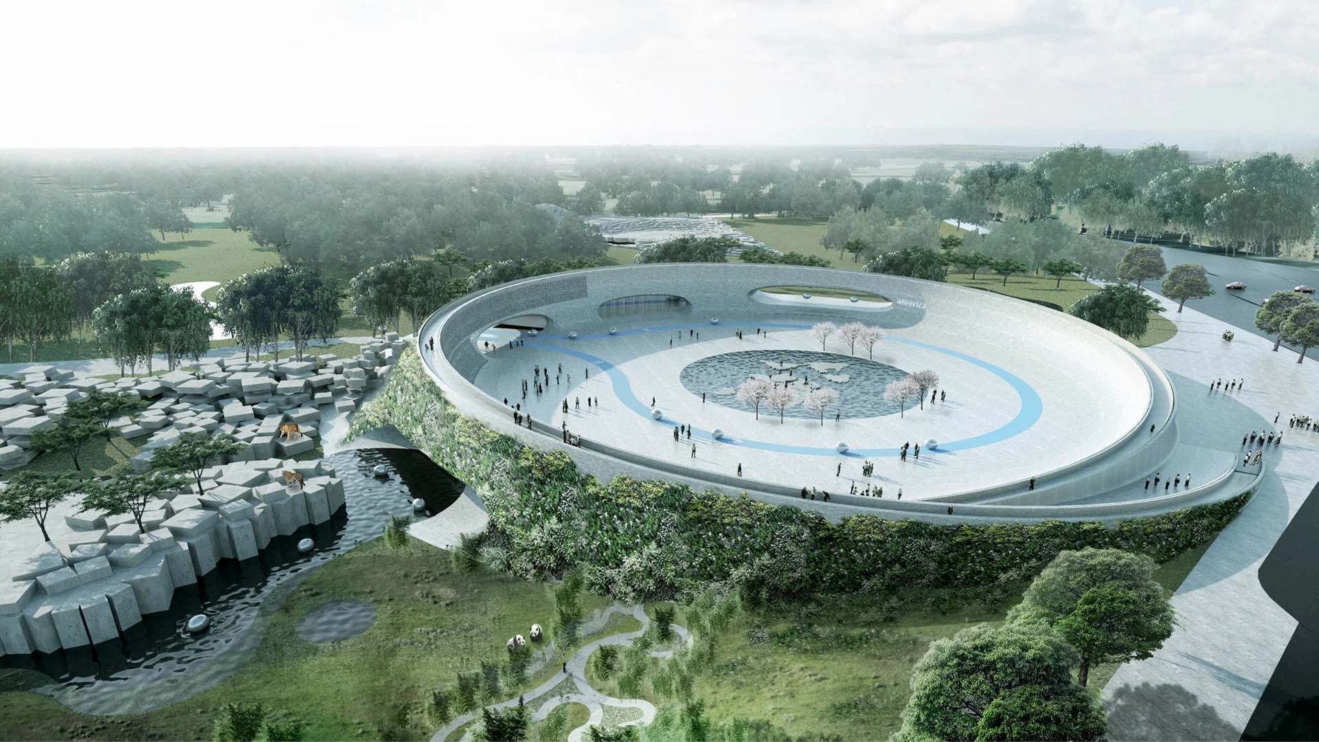 With BIG's New Zoo, The People Are Caged While The Animals Roam