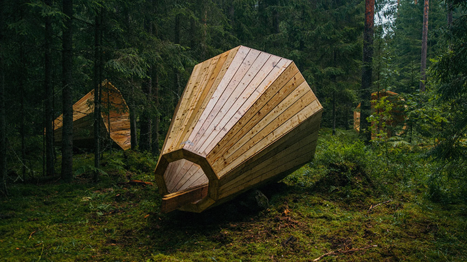 Sound Installations In The Estonian Forest Amp Up Nature's Ambient