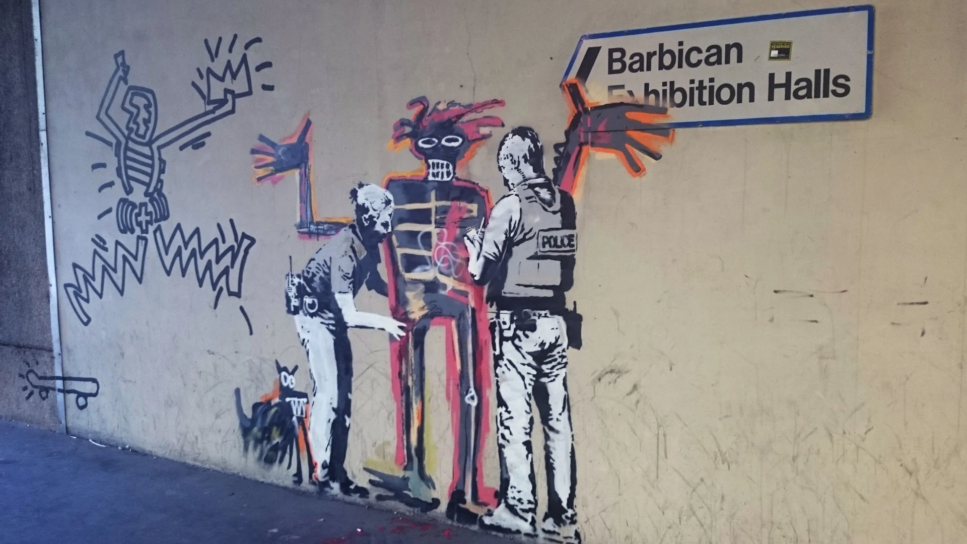 Banksy is back and he's showing a little Instagram love to