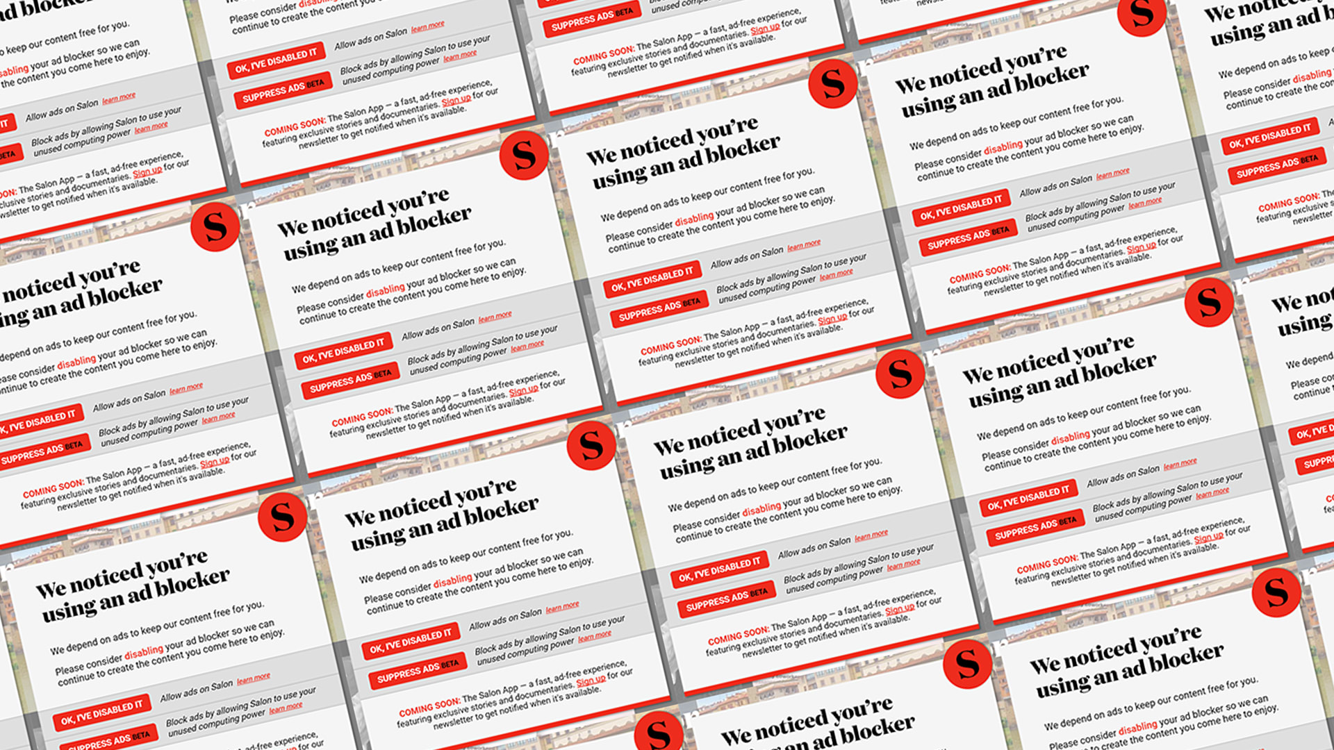 Salon: Turn off ad blockers or mine cryptocurrencies for us - Fast Company