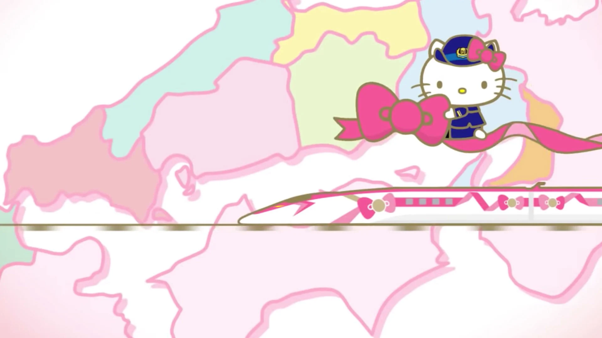 kitty 6月 A Hello Kitty-themed bullet train is coming to Japan in June