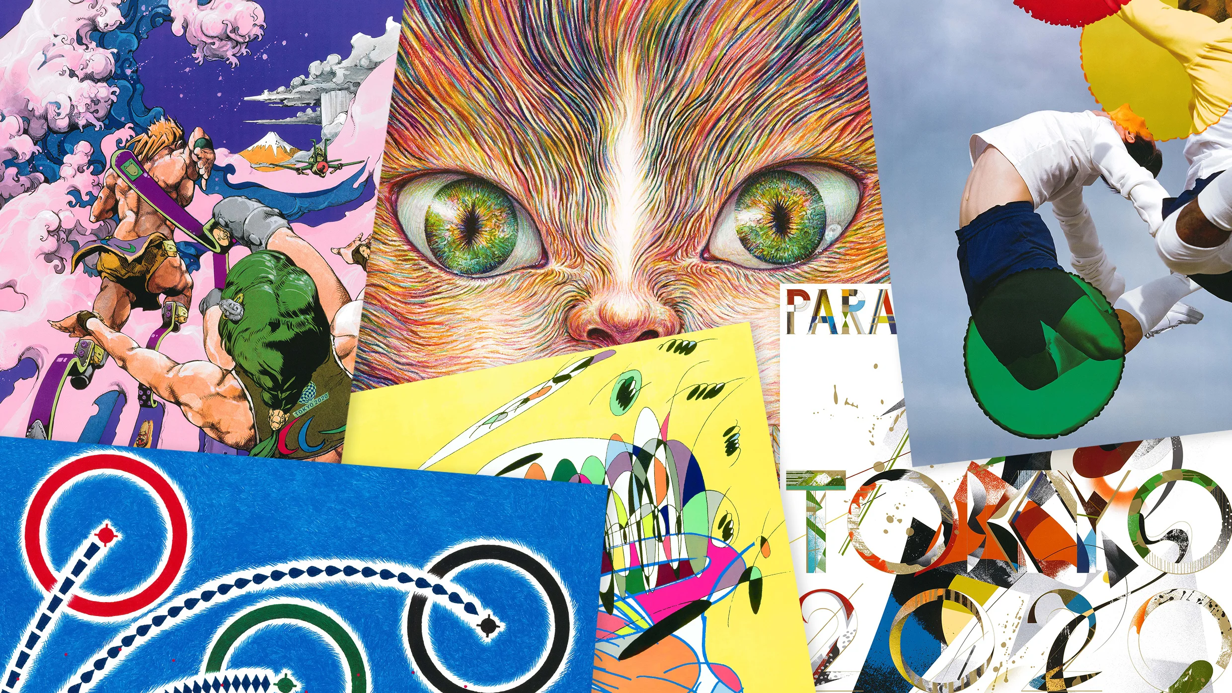 The 2020 Olympic posters are here. They'll warp your brain - Fast