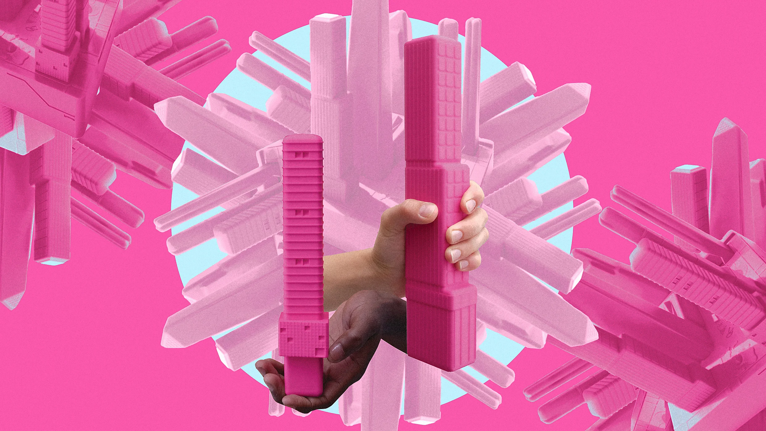 The best gift for people who are really into architecture? Skyscraper sex  toys