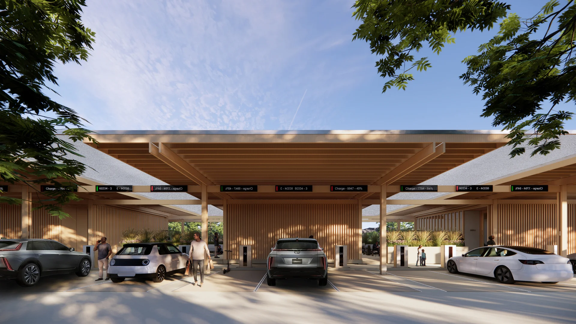 The gas station of the future will have treadmills, gardens, and  display picture 1