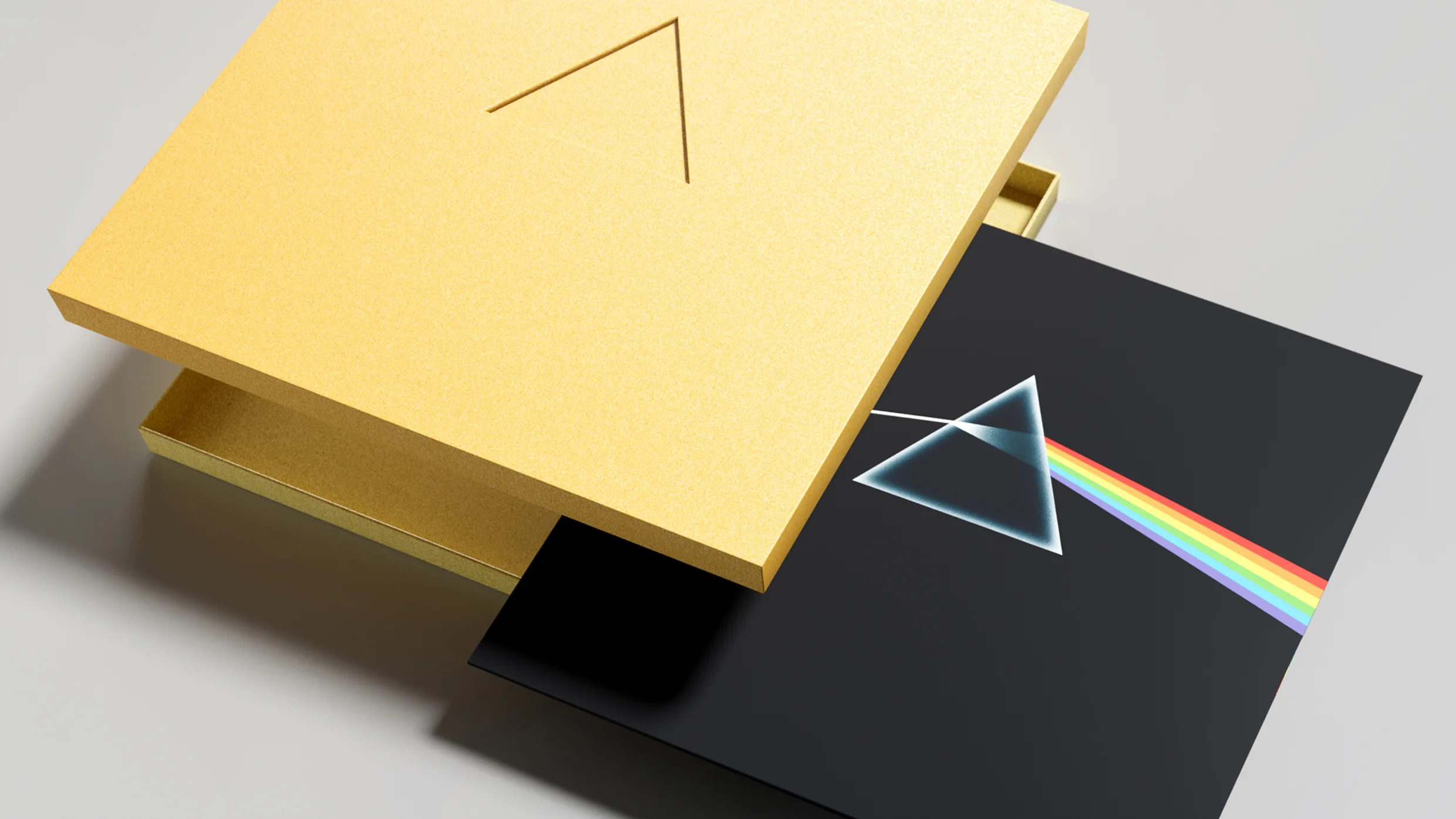 Pentagram designed a box set for Pink Floyd's 'The Dark Side of