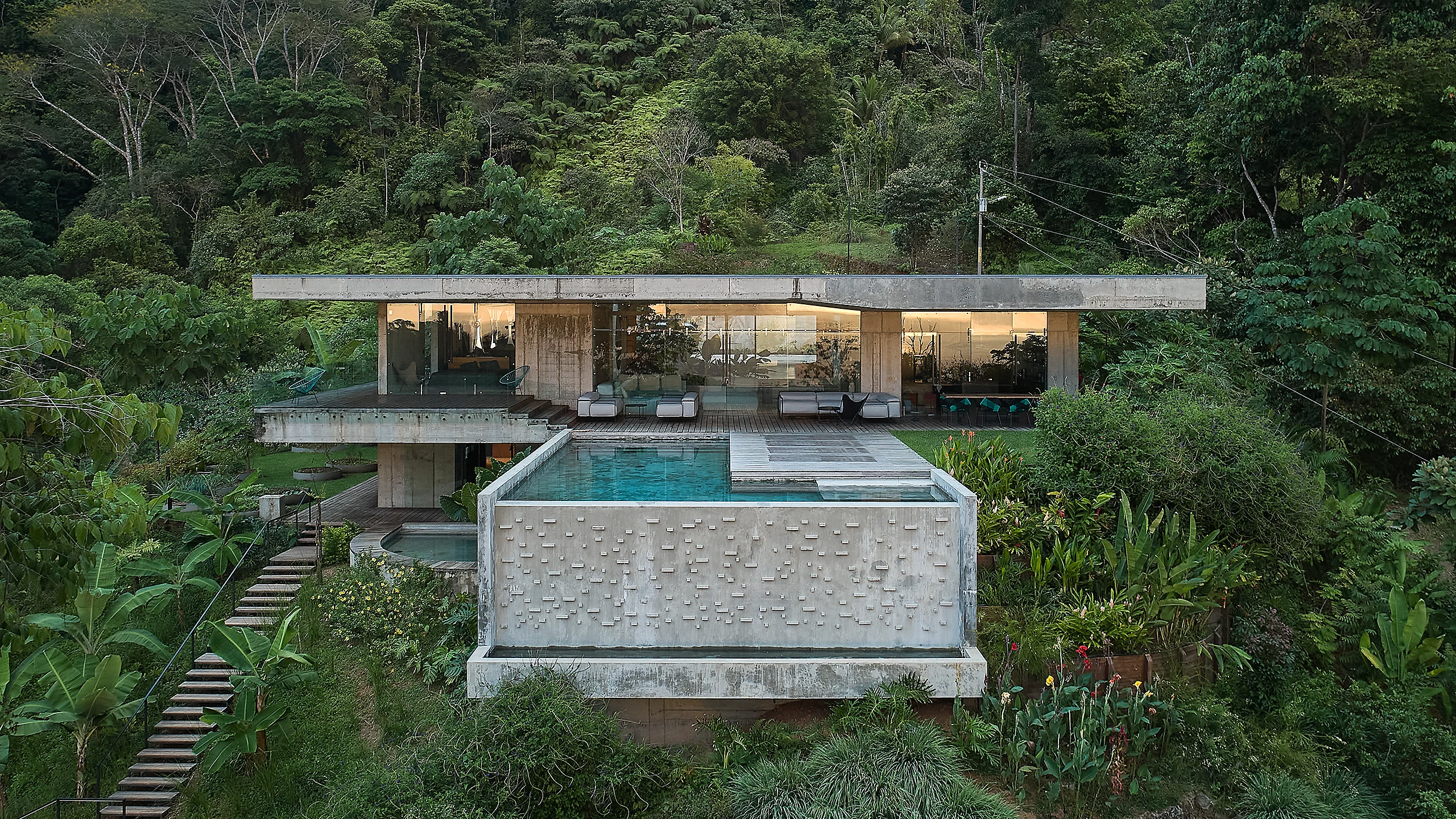 How concrete has played a key role in beautiful tropical How concrete has played a key role in beautiful tropical