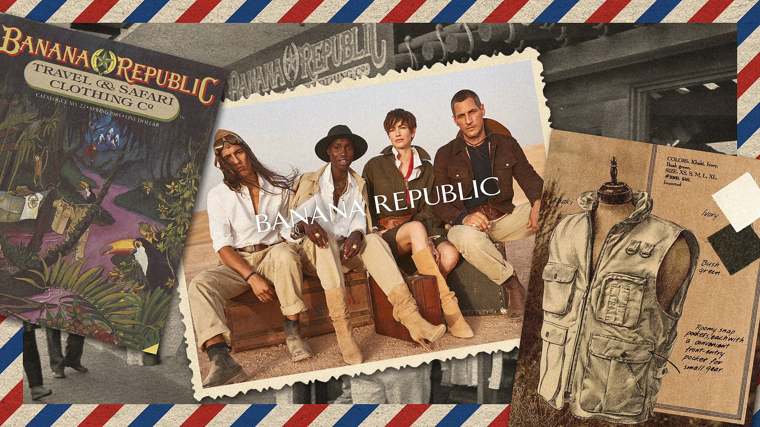 Banana Republic returns to its safari roots. Why aren't