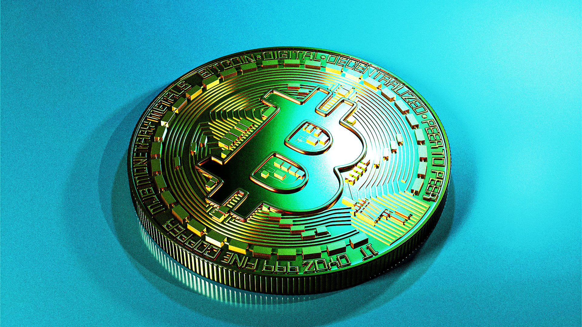 Bitcoin briefly hits a new record before tumbling back down