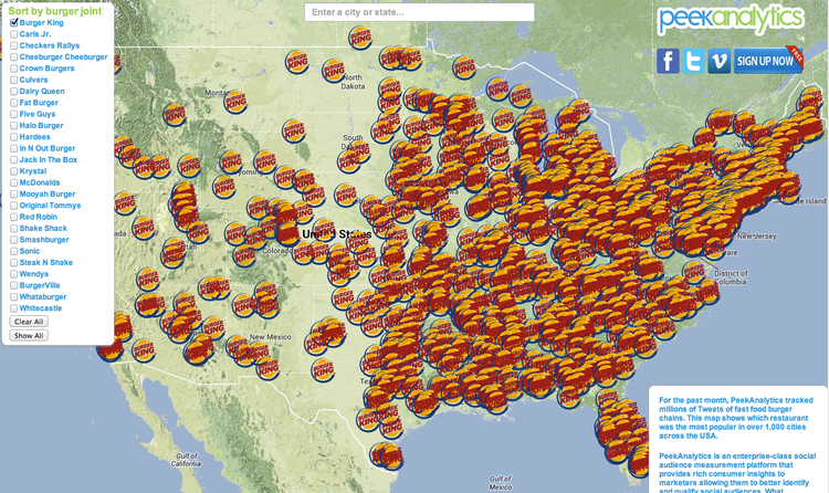 Infographic: The United States Of Burgers - Fast Company