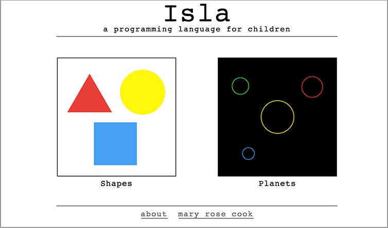 Isla Program Australia This Fun Tool Teaches Kids To Program With Pictures - Fast Company