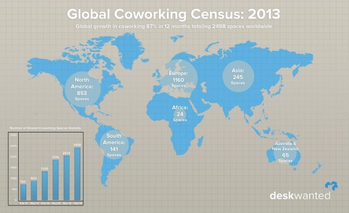 Workplace Contry The Top Coworking Countries In The World - Fast Company
