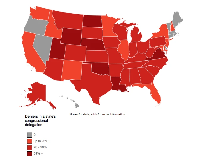 Mapping The Climate Change Deniers Making Our Laws - Fast Company