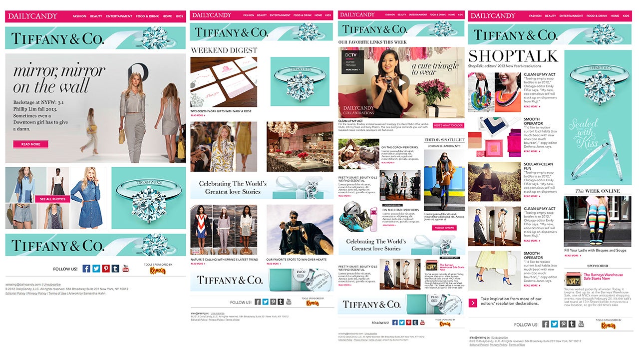 Dailycandy Newsletter DailyCandy Gets A Content-Intensive Redesign - Fast Company