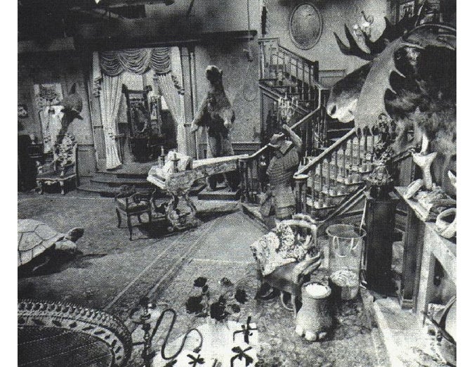 The Addams Family House Interior