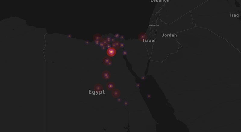 Visual Protest Map A Stunning Visualization Of Every Popular Protest Since 1979 - Fast Company