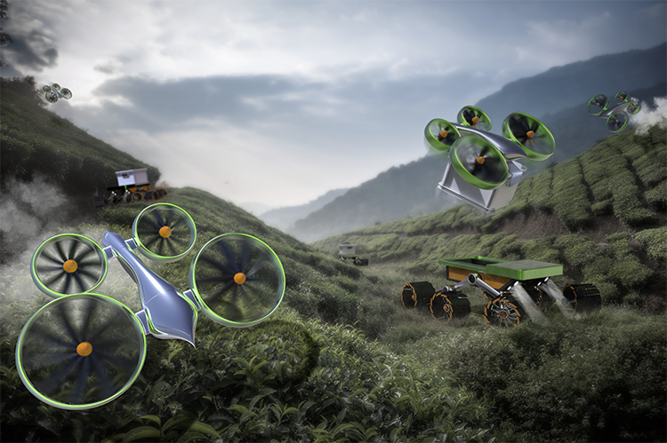 Drone Ridable For Your Next Bike Ride, Bring Along This Friendly Drone - Fast Company