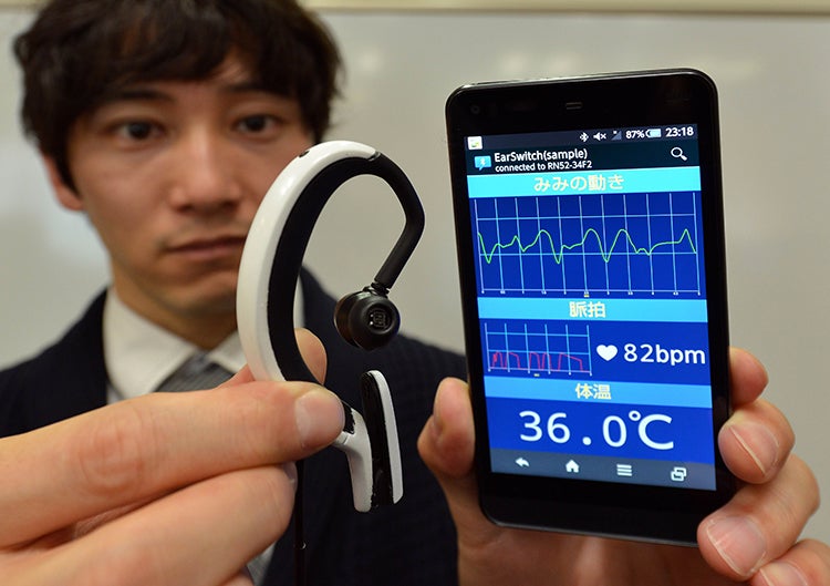 Click Your Tongue Or Wink To Control This Tiny Computer Earclip - Fast ...