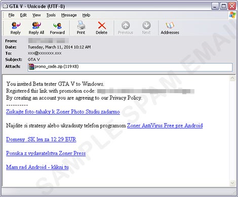 PSA: Don't Click This Fake Grand Theft Auto V Email - Fast Company