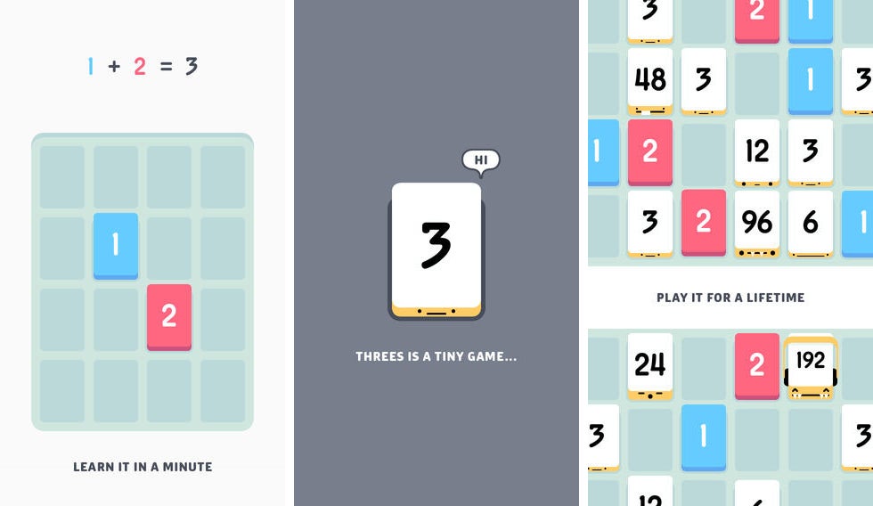 Threes: A Smartphone Game As Beautiful As It Is Addictive - Fast Company