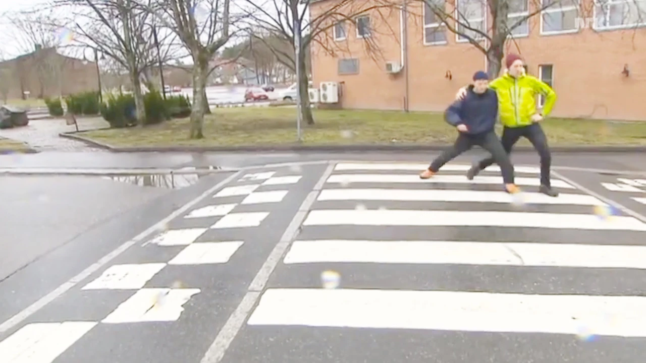 This Silly Walk Sign At A Crosswalk In Norway Is The Future Of Traffic  Management - Fast Company