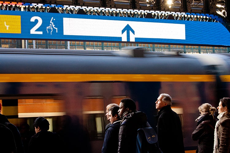 Ingenious Signs Ensure You Always Get A Seat On The Train - Fast Company