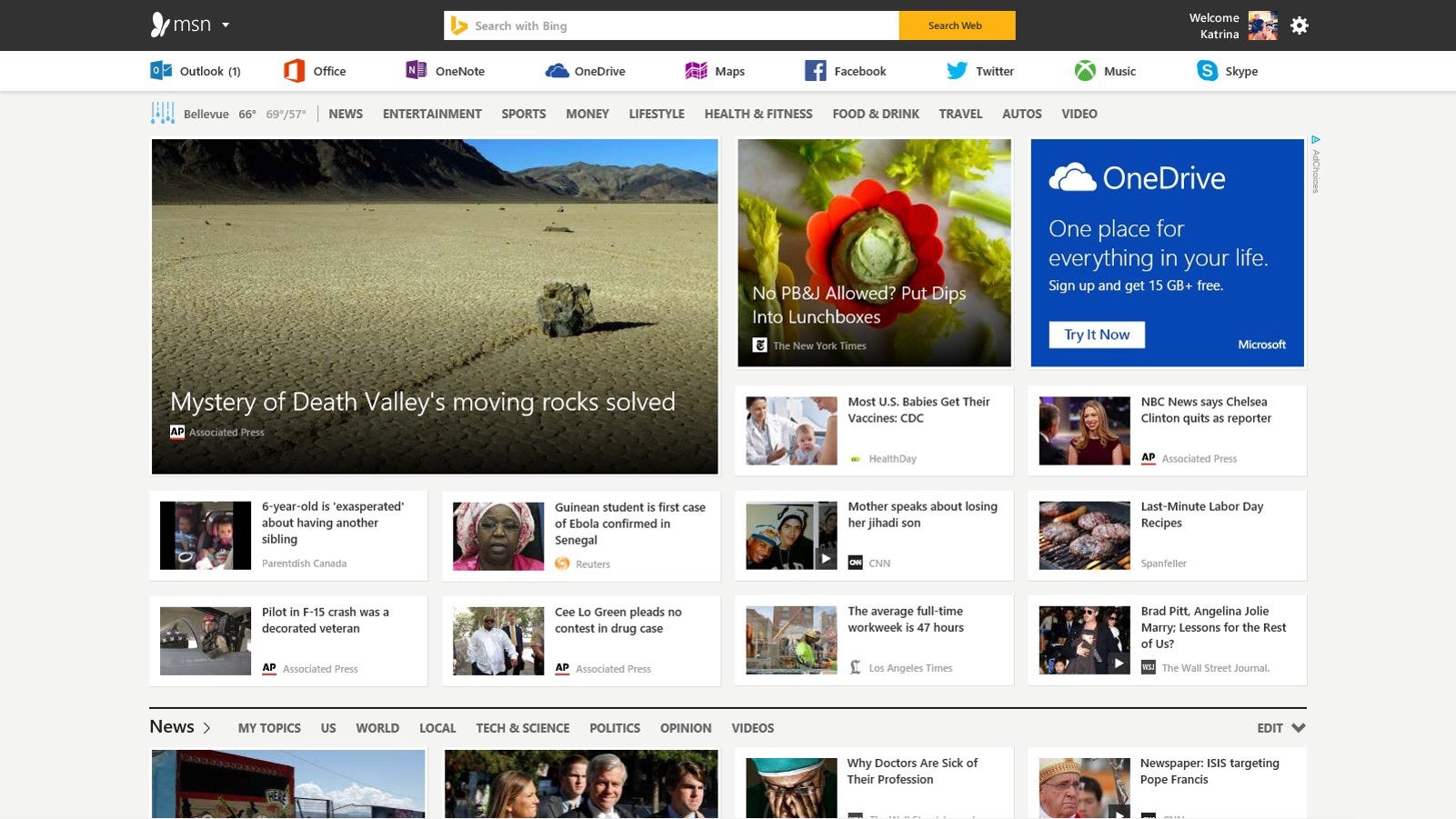 Msn Loading Microsoft's Revamped MSN Is Coming To The Web, Windows, iOS, And ...