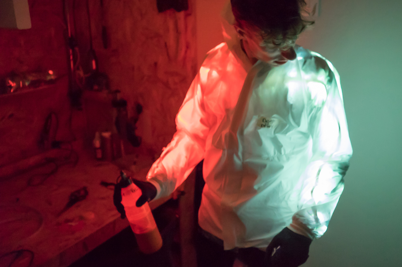 Chameleon Jacket Changes Color Based On What You Touch Fast Company
