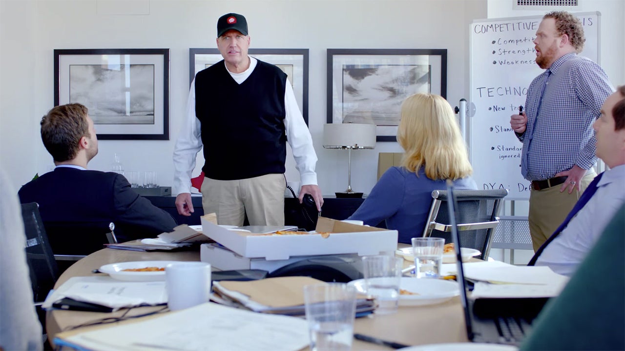 Tony Romo Stars In Pizza Hut Super Bowl Ad Evoking Dez Bryant's Catch ...